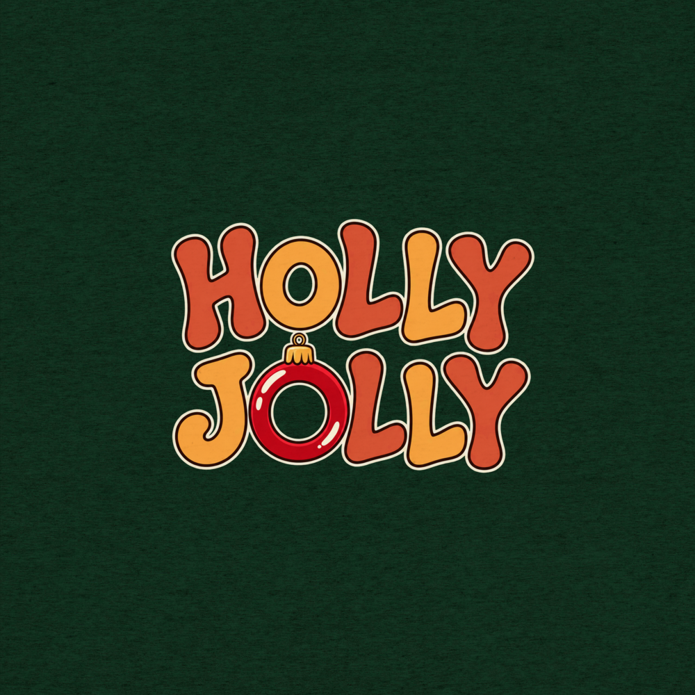 Holly Jolly — Ornament O